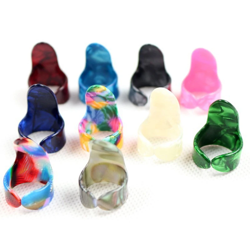 6 шт. гитарные медиаторы на указательный палец|Детали и аксессуары для гитар| |