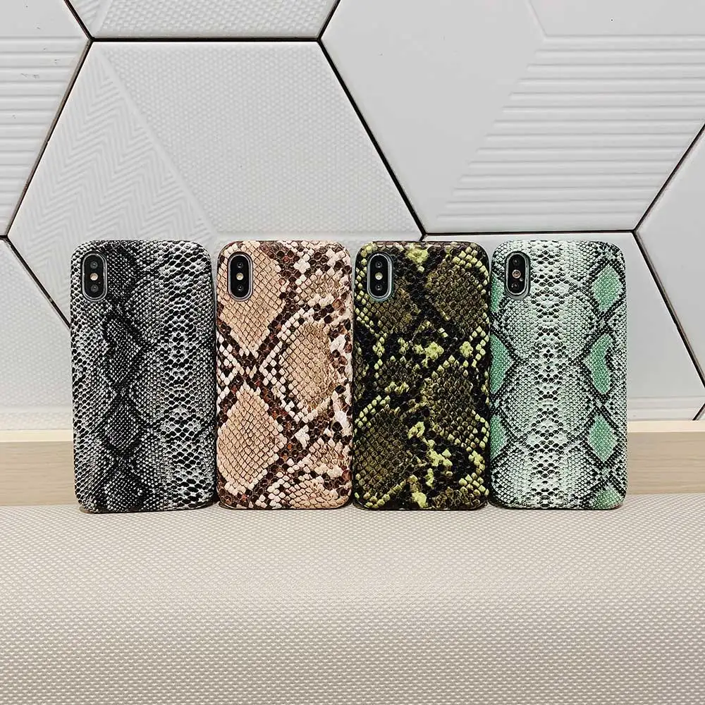 Новая текстура змеиной кожи PU кожаный чехол для iPhone 11 Pro Max 6 6s Plus 7 Plus 8 8Plus X XR XS Max мягкий чехол для телефона Coque Fundas