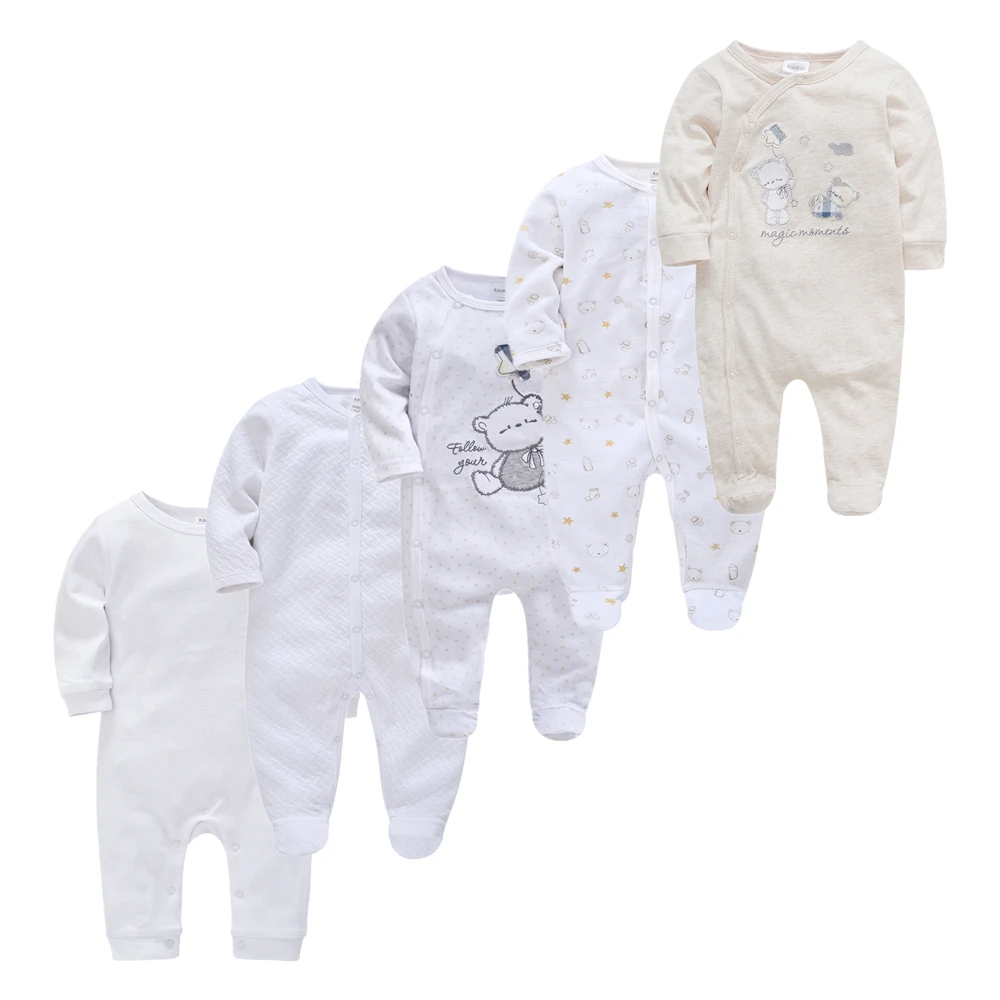 Roupas bebe fille/хлопковые пижамы для маленьких мальчиков Комбинезоны малышей Мягкие