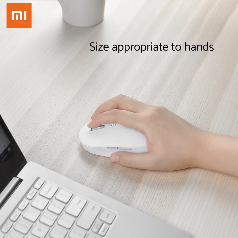 Беспроводная мышь Xiaomi Mi с двумя режимами Bluetooth 2 4 ГГц подключение 1300 точек/дюйм