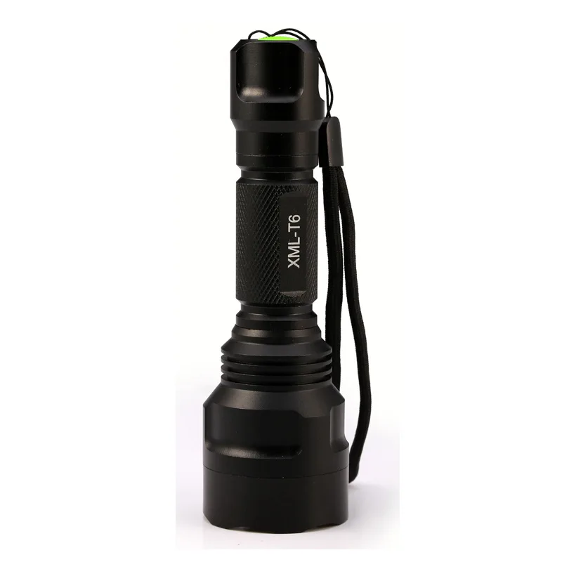

2021 NEW C8 bright flashlight Q5/XPE light beads led charging home long-range riding lighting aluminum alloy flashlight
