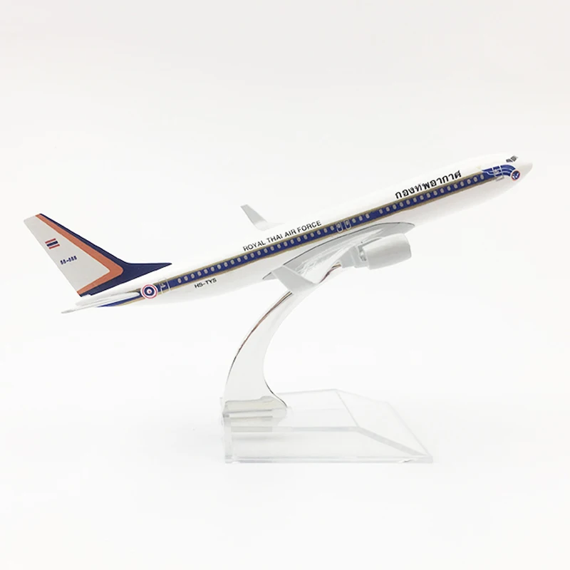 1/400 масштаб 16 см металлический самолет королевские тайские ВВС Boeing 737 Airlines модель