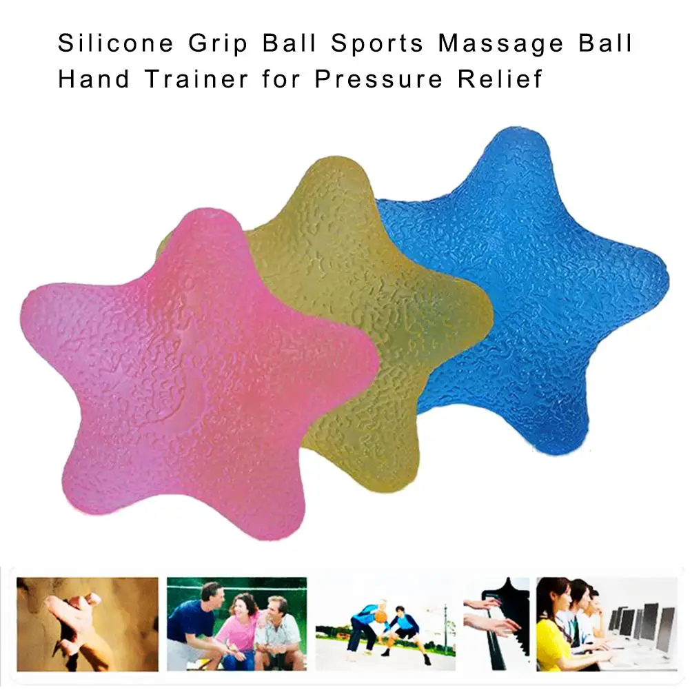Палец Pow 1 шт. силиконовый палец эспандер тугой тренажер шар для кистей рук
