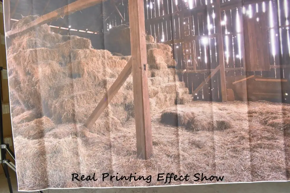 Laeacco соломенный сарай сено стек Урожай Сельский Фото фоны индивидуальные виниловые цифровые фотографии фоны для фотостудии