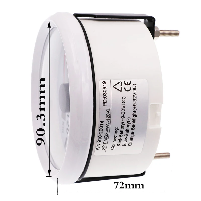 85 мм Лодка gps Спидометр 120kmh 200kmh цифровой одометр спидометр 12V 24V для грузовика Лодка Автомобильный спидометр IP67 Водонепроницаемый