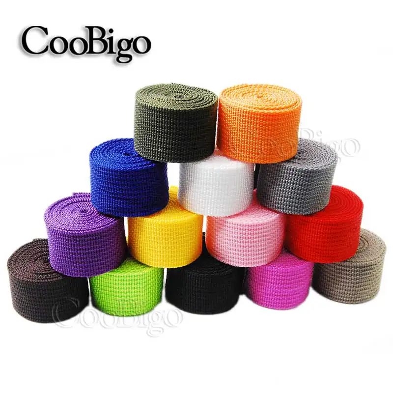 10 ярдов на выбор разноцветная лента из полипропилена 1 дюйм (25 мм) ремешок для