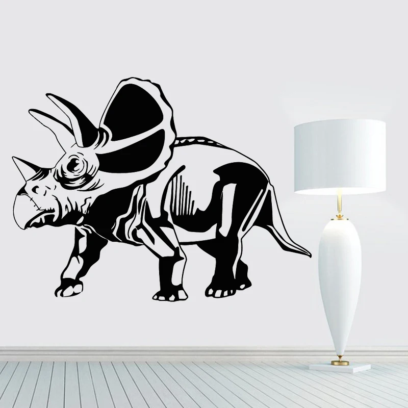 Настенный стикер с динозаврами домашний декор из мультфильма съемная Настенная