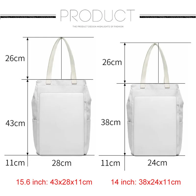 Женская сумка для ноутбука водонепроницаемая через плечо Macbook Air Pro 11 12 13 15 Retina Lenovo