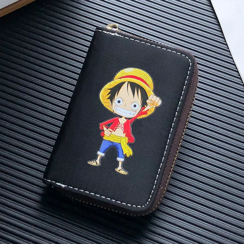 NI WEI ER аниме цельный мужской женский короткий модный держатель для карт кошелек
