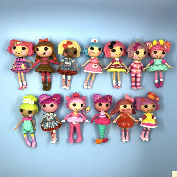 8 см оригинальные куклы Lalaloopsy Мини Куклы для детских игрушек игровой домик каждый