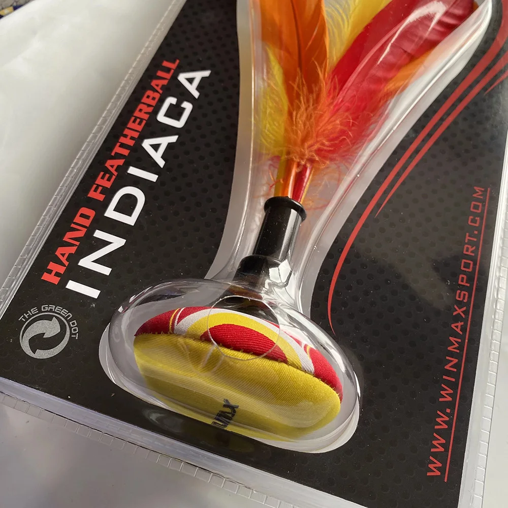 Featherball for Fun Indiaca Peteca Hand Badminton INDIACA New Neoprene Beach Entertainment Shuttlecock | Спорт и развлечения