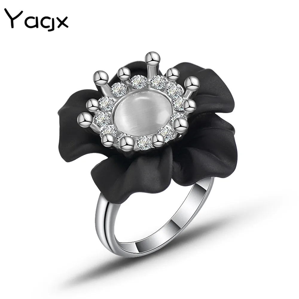 Высококачественные элегантные модные кольца ручной работы с опалом и матовым