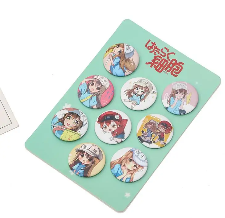 3 8 шт./компл. Аниме Хацунэ Мику Cardcaptor Sakura lovelive значок косплея шпильки коллекция Значки для рюкзак Одежда Игрушка в виде фигурки - Цвет: 3