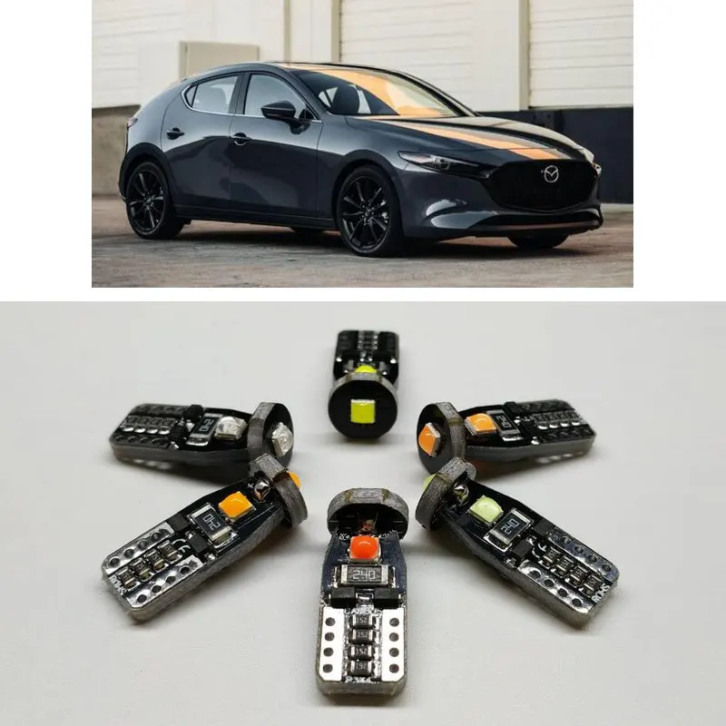 Интерьер автомобиля светодиодный светильник для mazda 3 6 cx5 bk ОШИБОК белый цвет