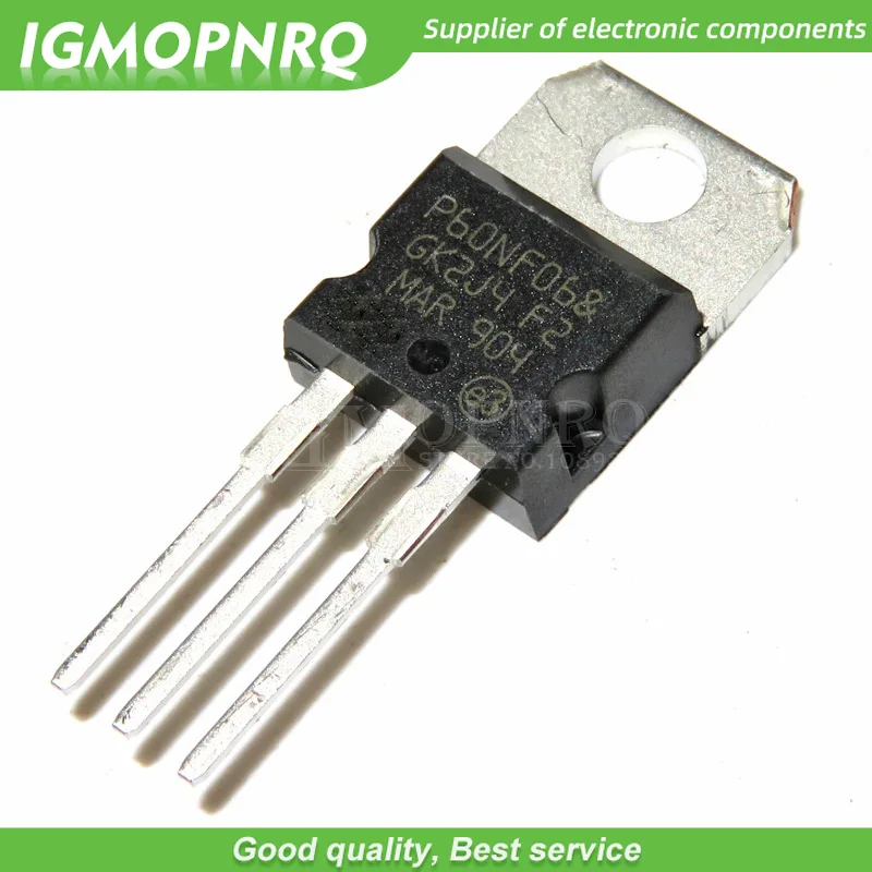 10 шт. P60NF06 STP60NF06 MOSFET N трубка с полевым эффектом 60 в 60A TO-220