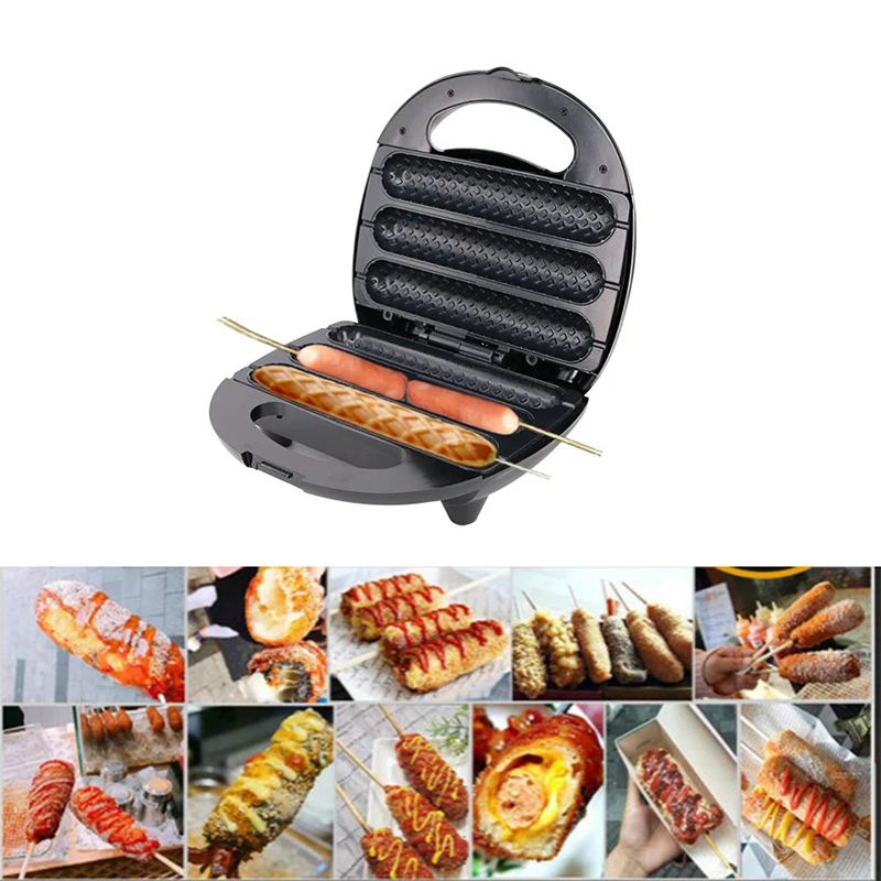 

LQRERIDE New Design Household Stainless Steel Hot Dog Machine Self Made Sausage