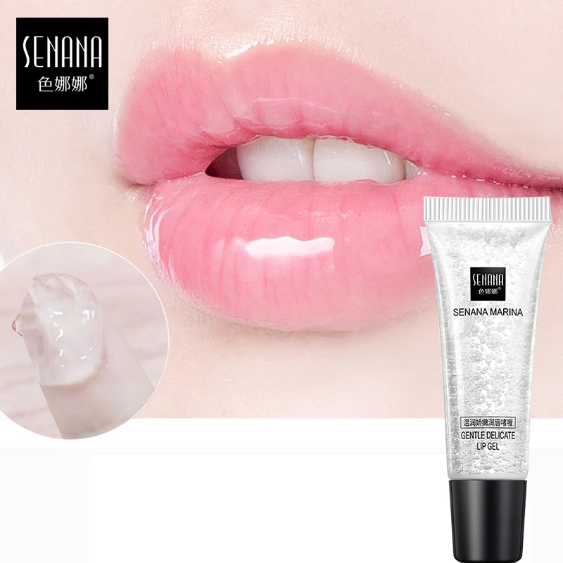 Мягкий увлажняющий гель для губ стойкий питательный водостойкий удаляет