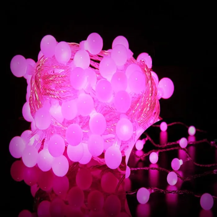 30 м 300 LED шар сказочные гирлянды лампы для рождественской елки Праздник Свадьба