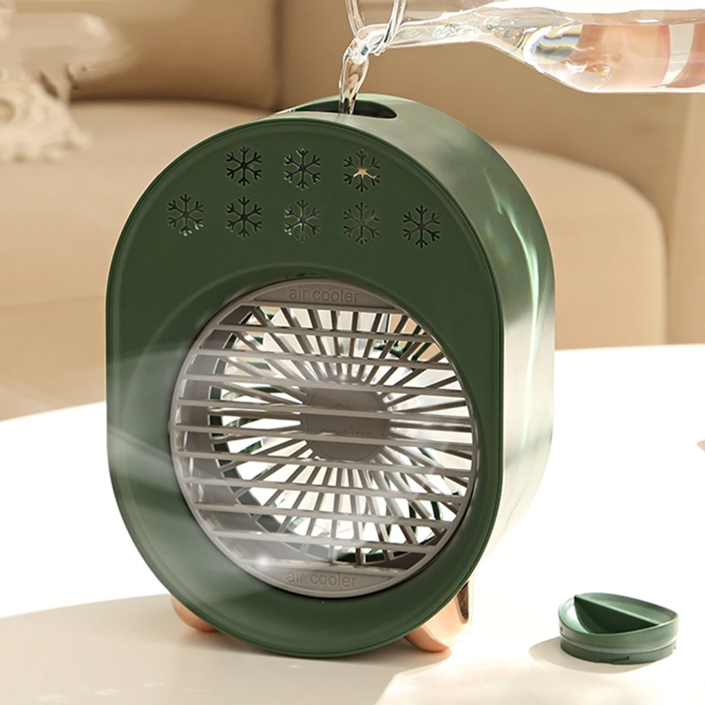 

Air Conditioner Cooler USB Water Cooling Fan Desk Space Humidifier Purifier