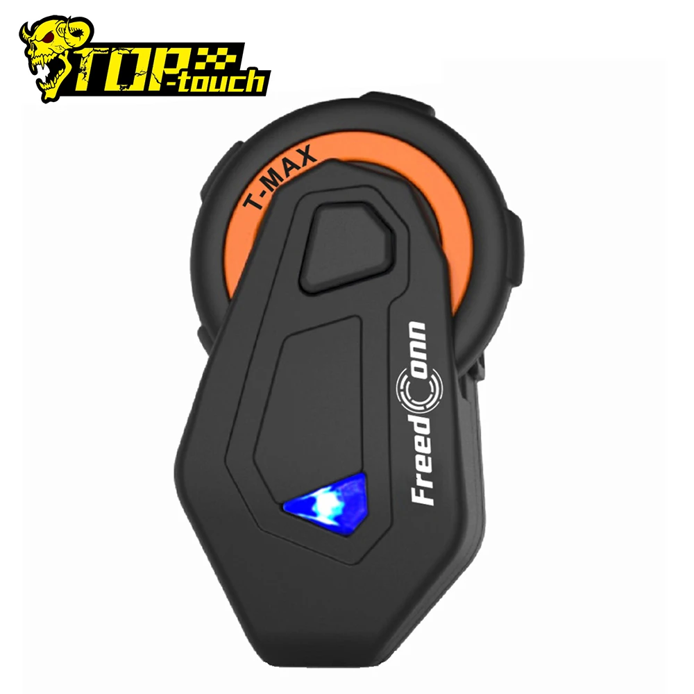 

FREECONN Waterproof Motorcycle Intercom Helmet Headset 6 people connect Helmet Speaker Interphone Moto Headset Intercom 1500M