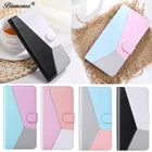 Чехол-книжка из искусственной кожи смешанных цветов для iPhone 11 Pro Max X XR XS Max 5 5S SE 6 6S 7 8 Plus, чехлы для телефонов Samsung Note 10