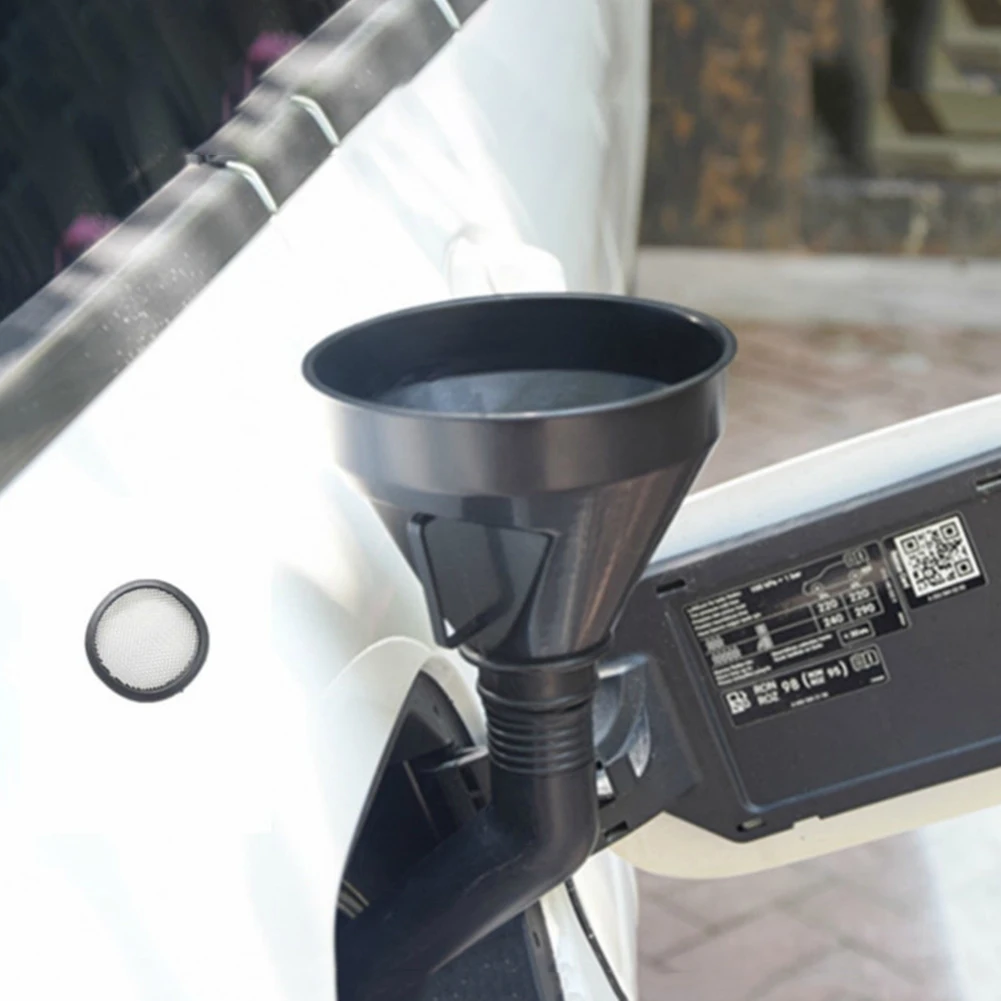 2-In-1 Funnel With Flex Extension Car And Motorcycle Refueling Filter Mesh Multifunctional Plastic CSL88 | Автомобили и мотоциклы