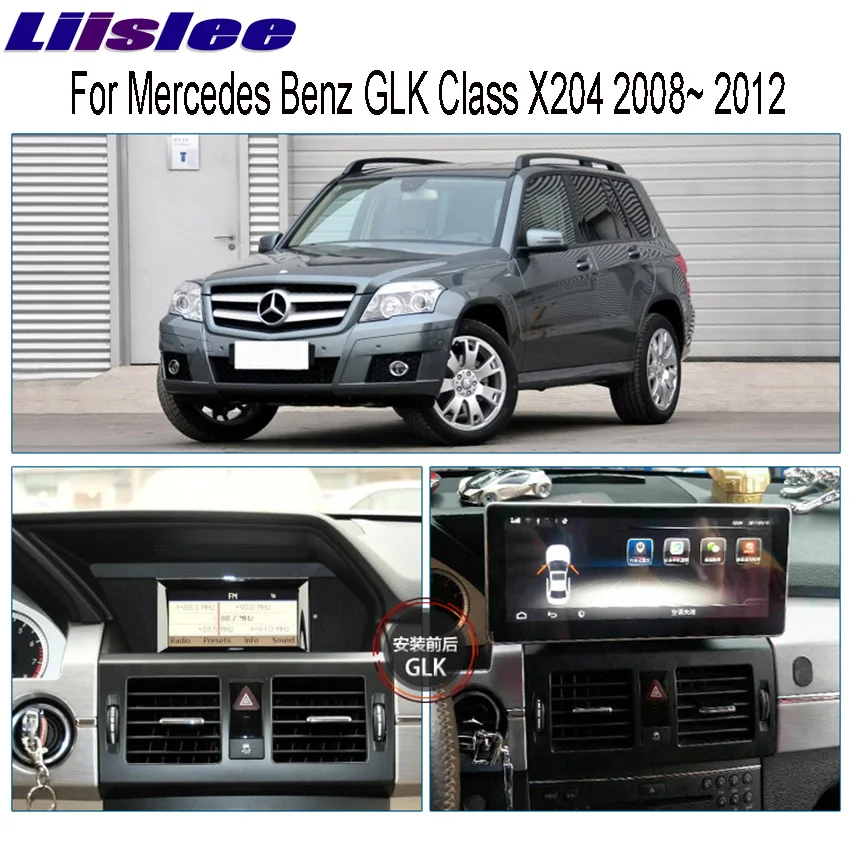 Liislee 10 25 &quotAndroid для Mercedes Benz GLK X204 2008 ~ 2012 сенсорный экран gps навигация радио стерео