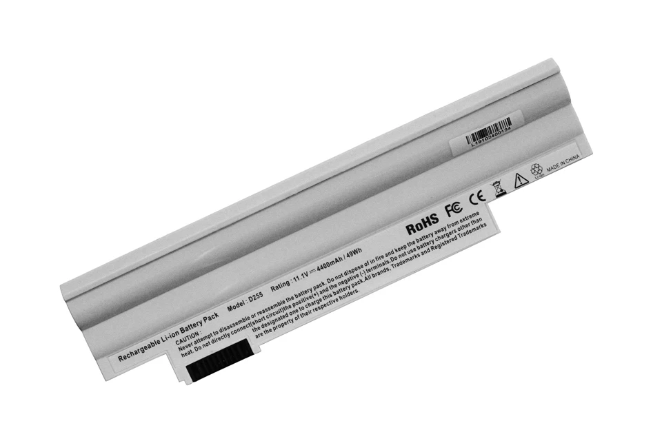 Apexway белый ноутбук Батарея для acer Aspire one D255 D257 D260 D270 522 722 AL10A31 AL10B31 AO522 AOD255 AOD257 AOD260 AC700