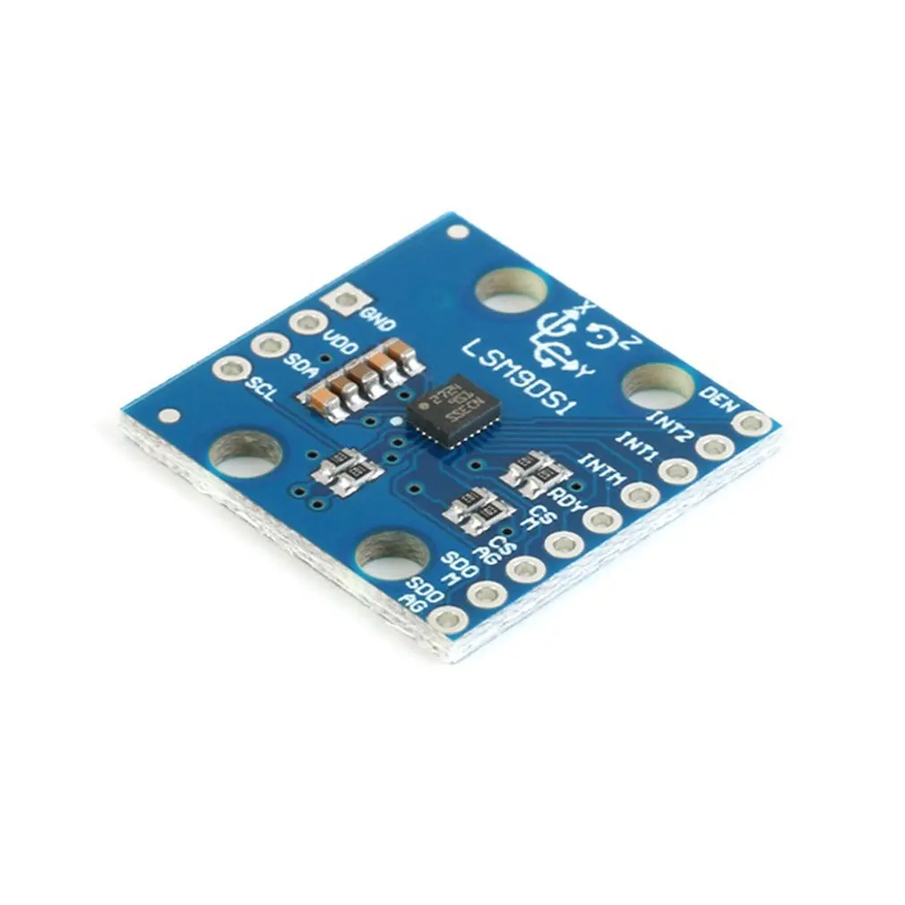 LSM9DS1 9DoF IMU прецизионный датчик отношения Accel SPI I2C для модуля GY-LSM9DS1 | Инструменты
