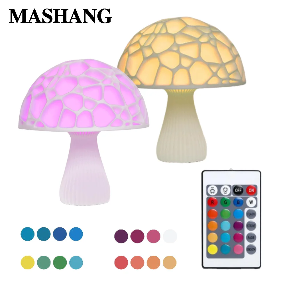 3D светодиодный ночник перезаряжаемый декоративный свет подарок 16 видов цветов