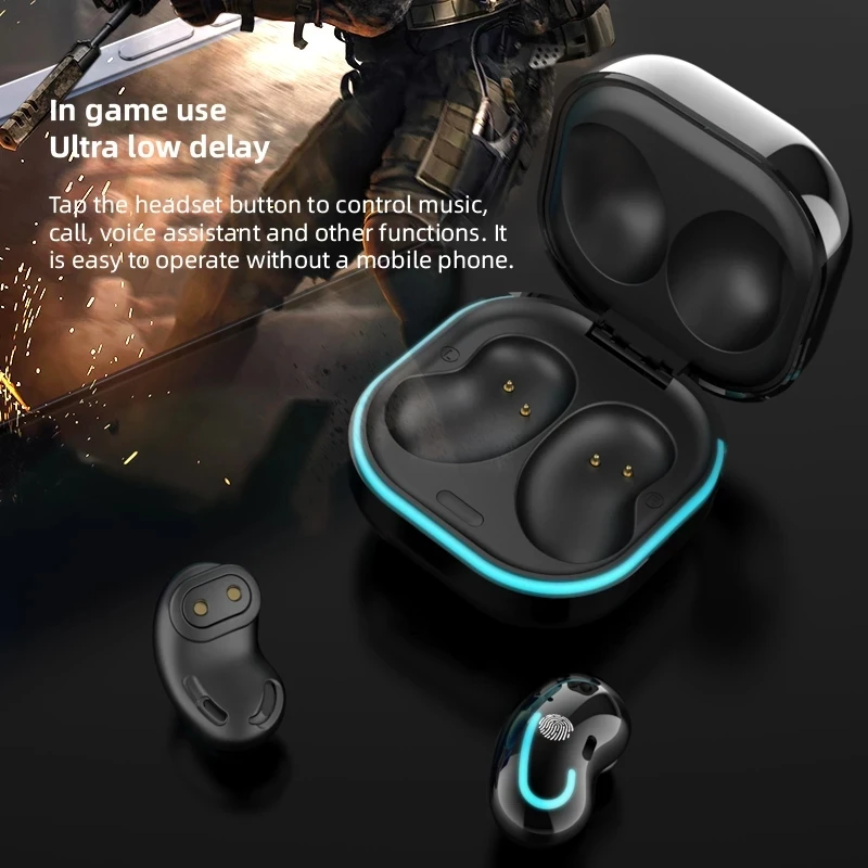 2021 mini Air TWS Buds pro Wireless Earphones Live True Earbuds Bluetooth Earphone Headset Touch auriculares lotus | Электроника