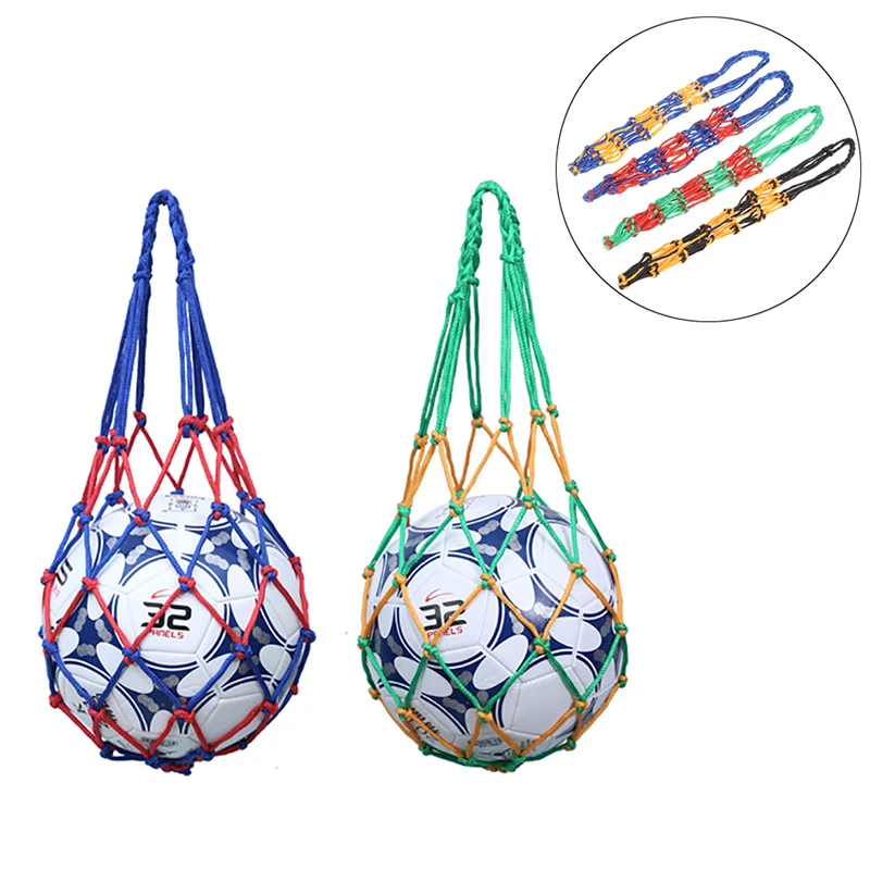 

Плетеная ткань, Сетчатая Сумка для переноски мяча, спортивное портативное оборудование, Сетчатая Сумка для футбольных мячей, волейбола