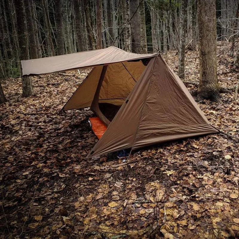 3 Season Double Person Camping Tent Ultralight Nylon Shelter Baker for Bushcraft Survivalists Hunting Hiking | Спорт и развлечения