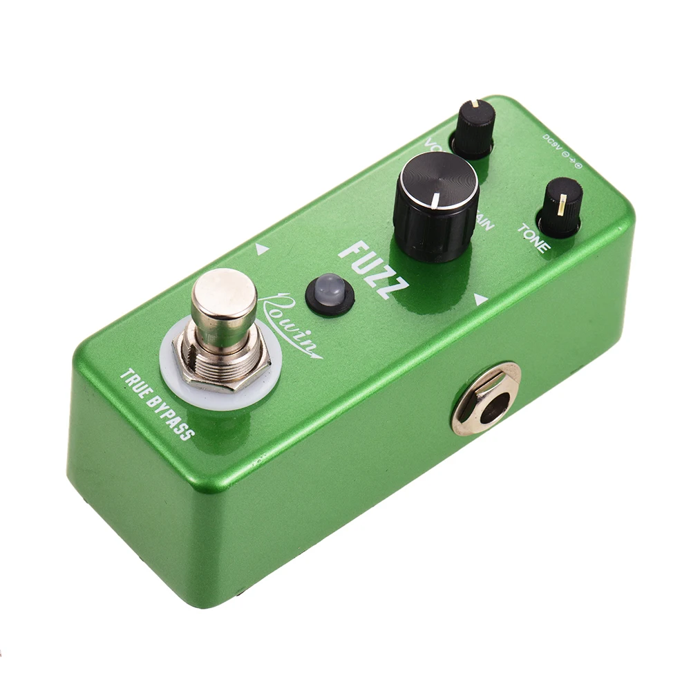 Педаль эффектов для гитары Rowin FUZZ струнный инструмент с ручкой регулировки звука