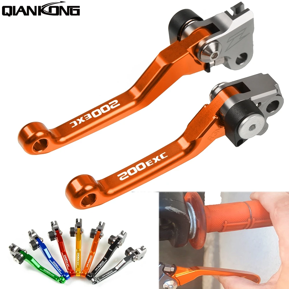 

Для 200EXC 200 EXC 2003 2004 2005 2006 2007 2008 2003-2008 200EXC Кроссовый велосипед тормоза мотоцикла рычаги тормоза сцепления ручка