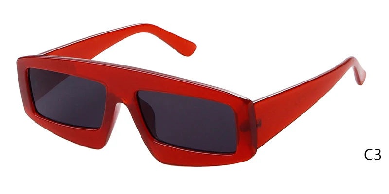 

Brand Designer Rectangle Sunglasses Women 2021 Retro Gradient Lens Square Sun Glasses High Quality Shades Oculos