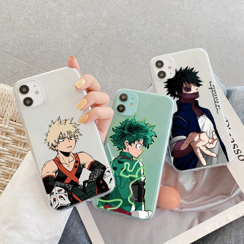 Аниме My Hero Academia Funda для Xiaomi Mi 11 10T Lite A3 Redmi Note 9 9T 10 8 7 6 5 Pro 8T 9s 10s 9C Poco X3 NFC F3 M3 TPU чехол |