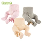 Детские колготки; детские чулки для девочек и мальчиков; стильные колготки с изображением животных; теплые колготки для малышей; От 0 до 2 лет