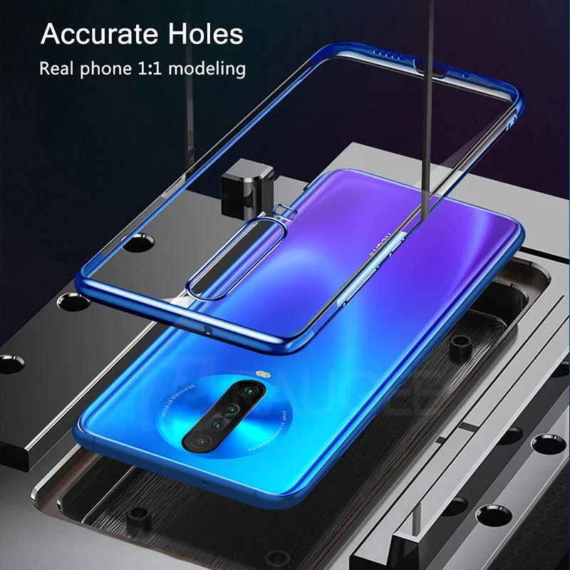 Phone Case for Xiaomi Redmi K30 K 30 Shockproof Bumper Cover Luxury Back Clear Silicone Pro | Мобильные телефоны и