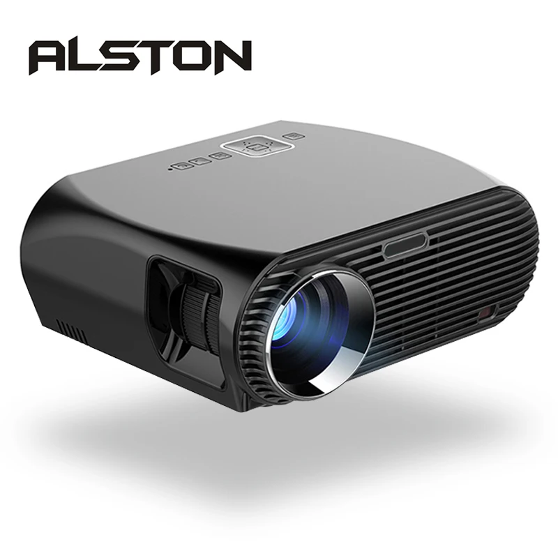 Проектор ALSTON GP100 3200 лм 1 Гб + 8 Amlogic S905X MSTAR V69 Android 6 0 1080P HD проектор с ЖК