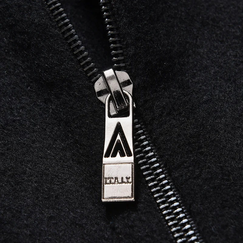 

BATMO 2020 new arrival autumn high quality wool hooded trench coat men,long jackets,plus-size M-XXXL,5806