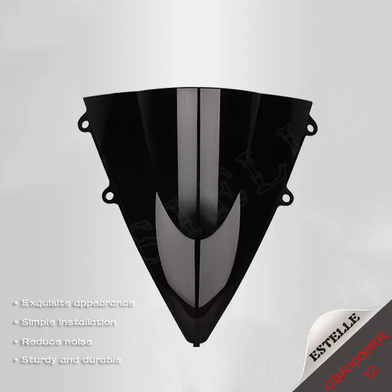 

Motorcycle front windshield double bubble ABS plastic suitable for Honda CBR 1000RR 2012-2016 windshield double bubble