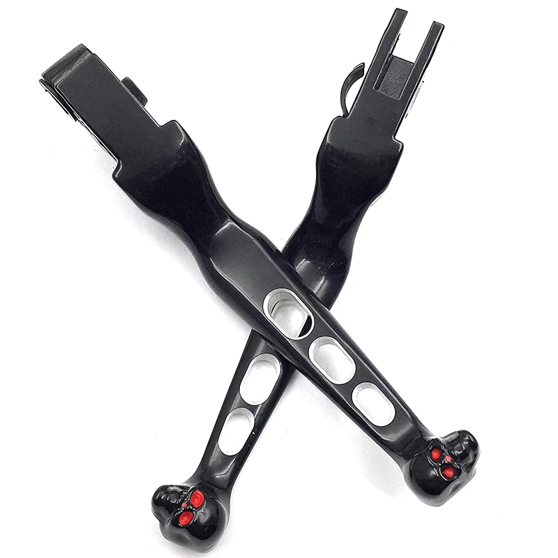 Тормозной Рычаг Сцепления Мотоцикла с черепом ручка рычага для туристических
