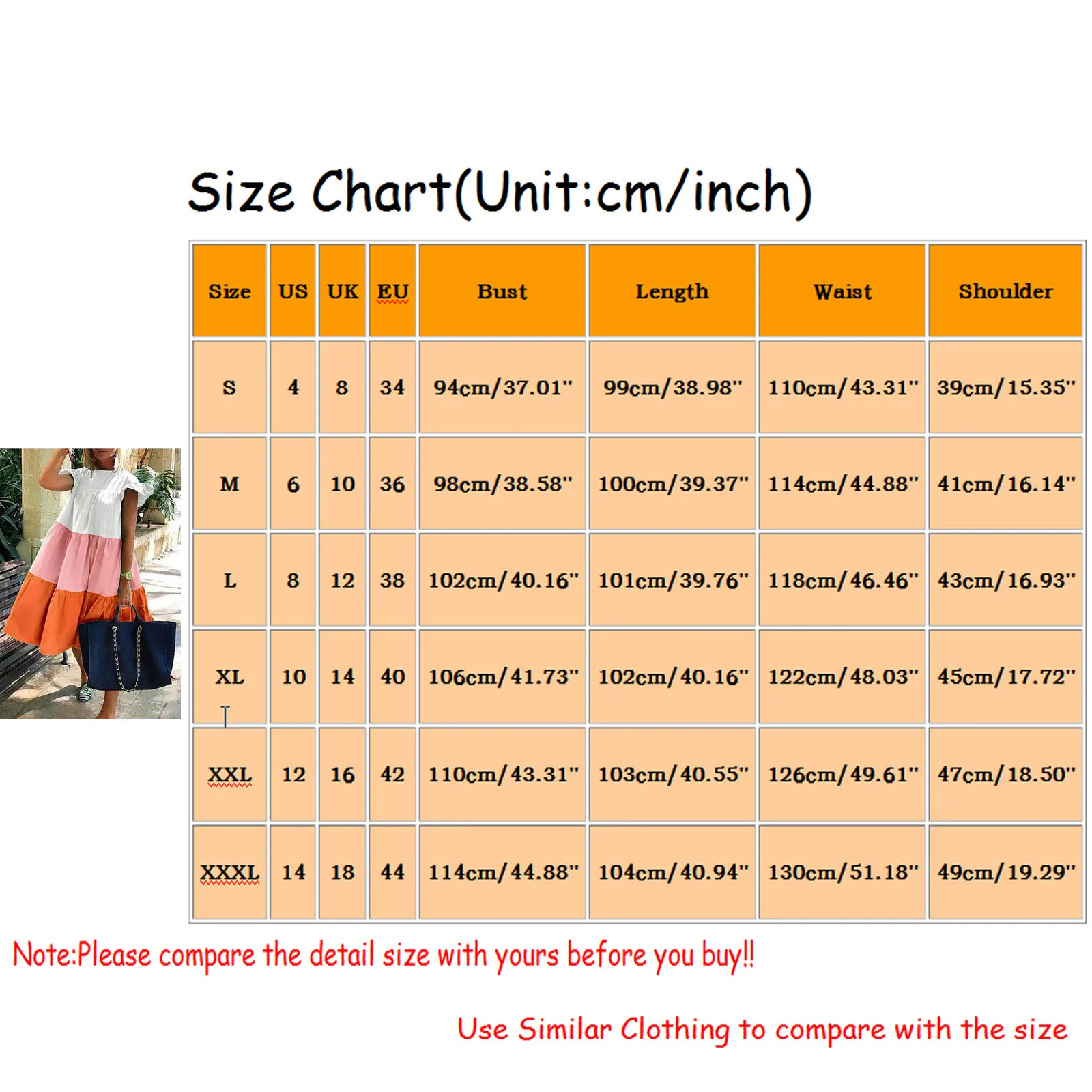 

Women Casual Patchwork O-neck Ruffled Short Sleeve Large Hem A Line Midi Dress Women's Clothing Summer Dresses Female Vestidos