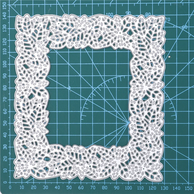 Штампы для резки бумаги DiyArts квадратные рамки трафареты штамповки шаблоны
