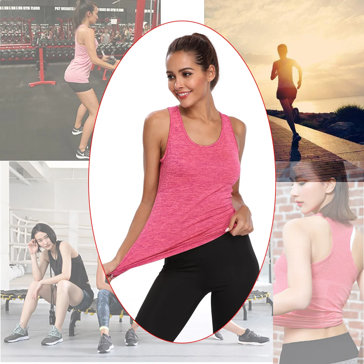 Женский спортивный топ облегающий Топ без рукавов топы для тренировок
