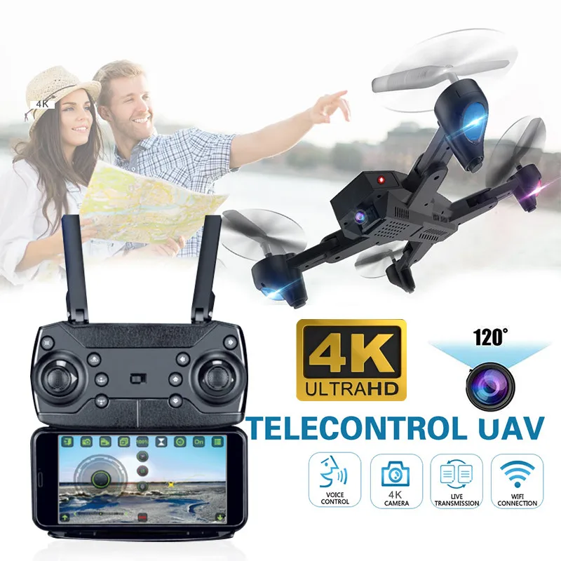 S9T 4K 1080P видео HD камера Радиоуправляемый Дрон FPV wifi Профессиональный широкоугольный Квадрокоптер с длительным временем работы от аккумулятора USB зарядка Aaircraft игрушки