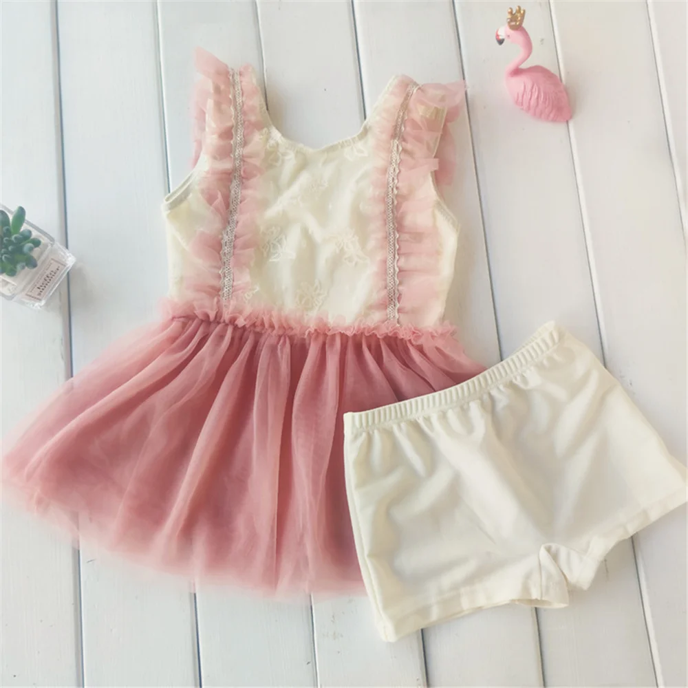 

swimwear girl children's swimming suit swimsuit girl Beachwear one piece YWAL-8093-3