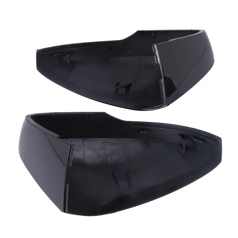 

Glossy Black Car Rearview Mirror Covers Side Wing Mirror Caps for Skoda Octavia Mk3 A7 5E 2014-2019 for T-ROC