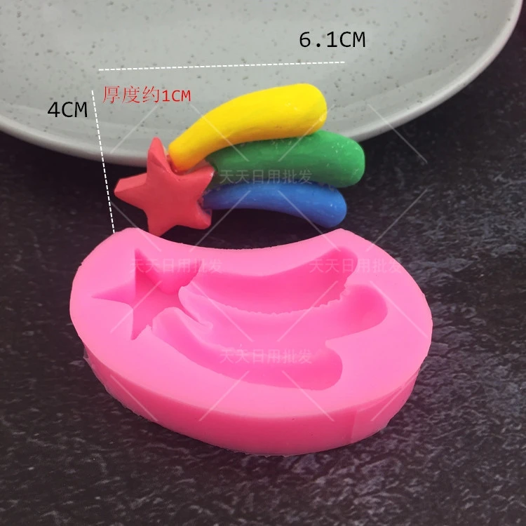 Единорог анимальsl силиконовая форма для выпечки торт декоративное устройство